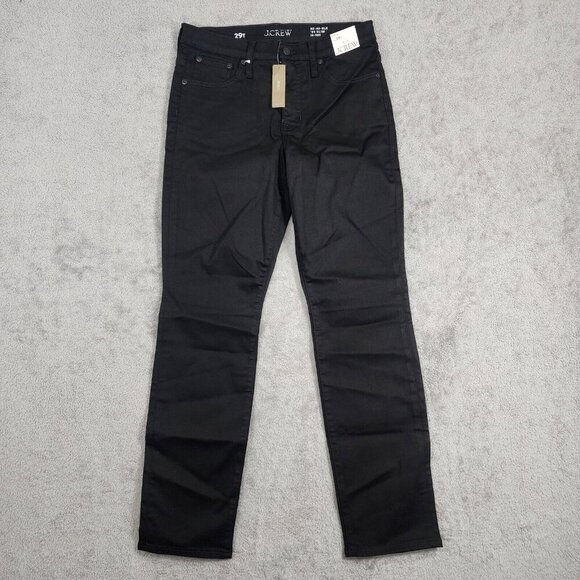 NWT J.Crew 03 Slim Fit Black Pants Women's 29T - Picture 1 of 12